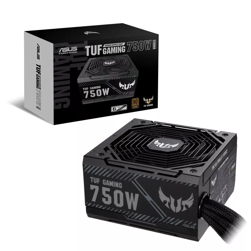 ASUS TUF-GAMING-750B voeding 750 W 20+4 pin ATX ATX zwart