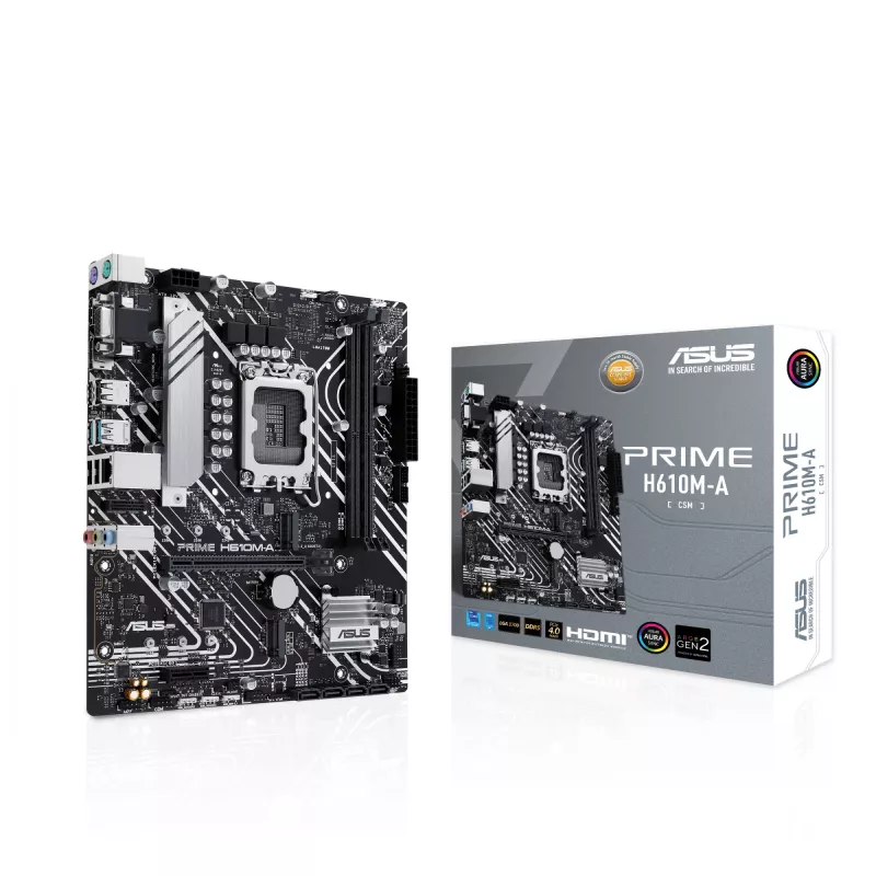 Moederbord ASUS PRIME H610M-A-CSM Intel H610 LGA 1700 micro ATX