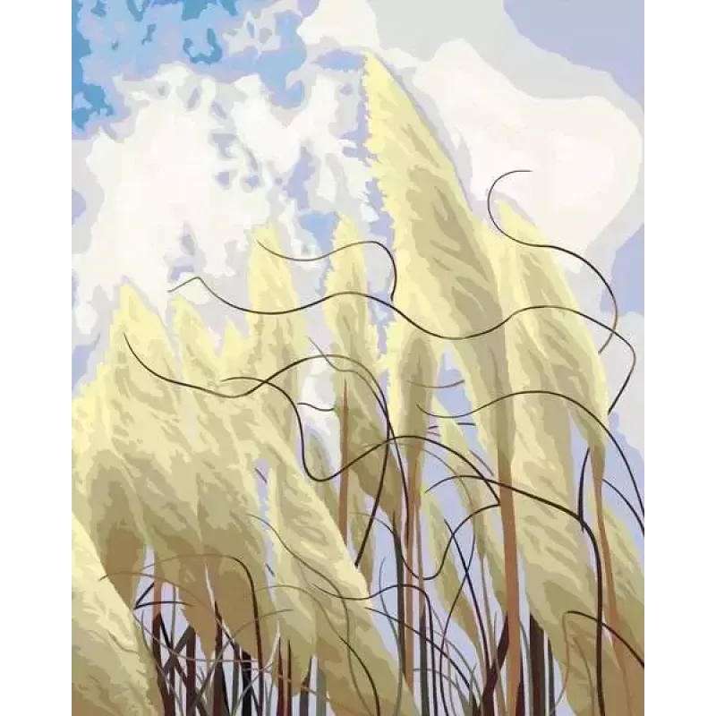 Schilderset Ravensburger CreArt — 'Gras in de wind' (model 23611) van Ravensburger