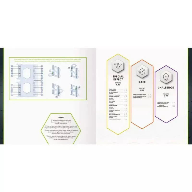 Ravensburger GraviTrax Pro hardcover boek — gids voor fans en professionals (48973)