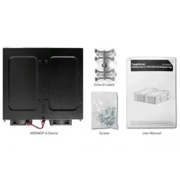 Disk-array Icy Dock MB998SP-B zwart 8 drives