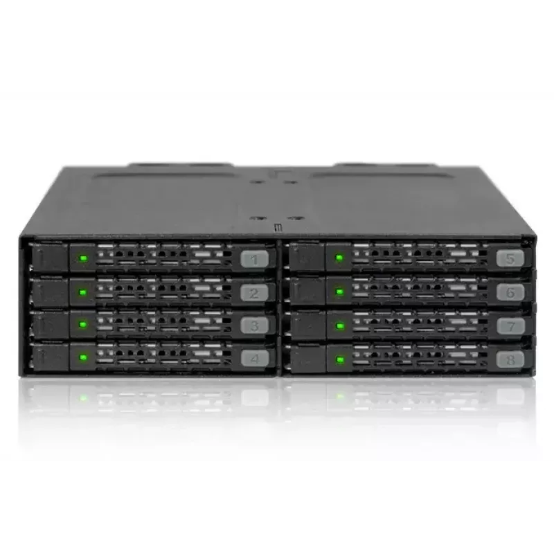 Disk-array Icy Dock MB998SP-B zwart 8 drives