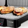 Contactgrill CECOTEC Rock'nGrill 2000 — 2000 W, rechthoekig, zwart/rvs, verstelbare thermostaat, 340×330×130 mm