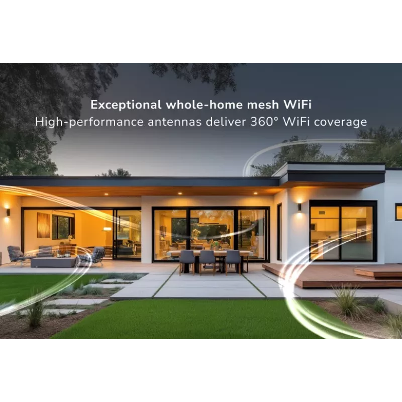 NETGEAR Orbi 370 dual-band (2,4 GHz / 5 GHz) Wi-Fi 7 (802.11be) wit 2 intern