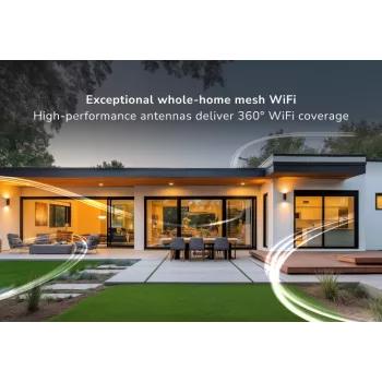 NETGEAR Orbi 370 dual-band (2,4 GHz / 5 GHz) Wi-Fi 7 (802.11be) wit 2 intern