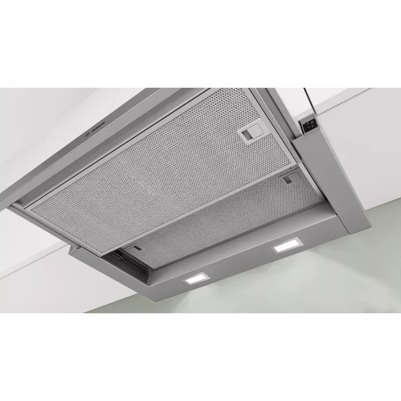 Bosch Serie 2 DFL063W57 afzuigkap half-ingebouwd (uitschuifbaar) metallic, zilver 351 m³/h