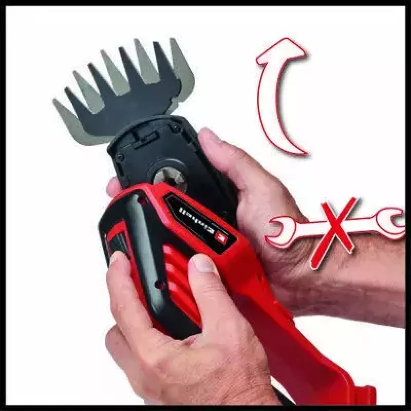 Accu-grasschaar Einhell GE-CG 18/100 Li T-Solo 10 cm 18 V