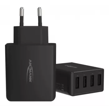 ANSMANN wand-USB-lader 4 poorten