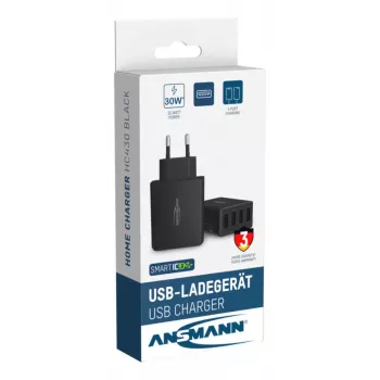 ANSMANN wand-USB-lader 4 poorten