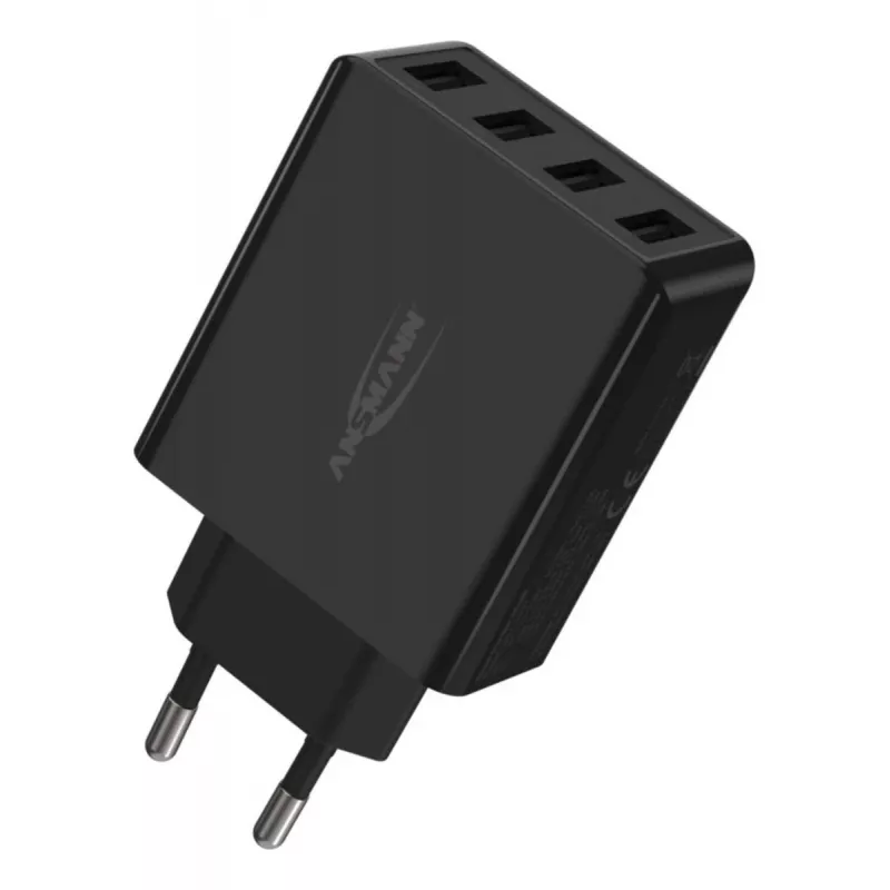 ANSMANN wand-USB-lader 4 poorten