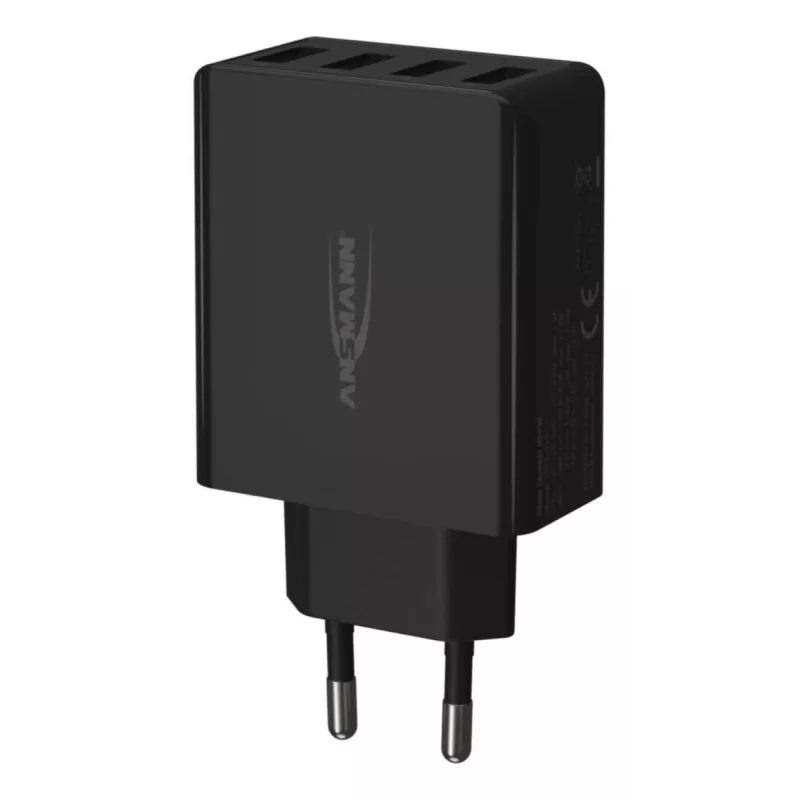 ANSMANN wand-USB-lader 4 poorten