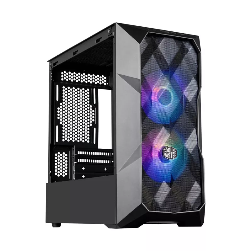 COOLER MASTER CPU-behuizing Masterbox TD300 Mesh mini tower zwart