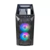 COOLER MASTER CPU-behuizing Masterbox TD300 Mesh mini tower zwart