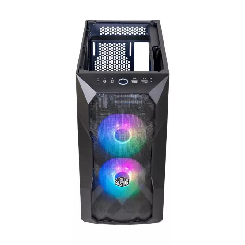 COOLER MASTER CPU-behuizing Masterbox TD300 Mesh mini tower zwart