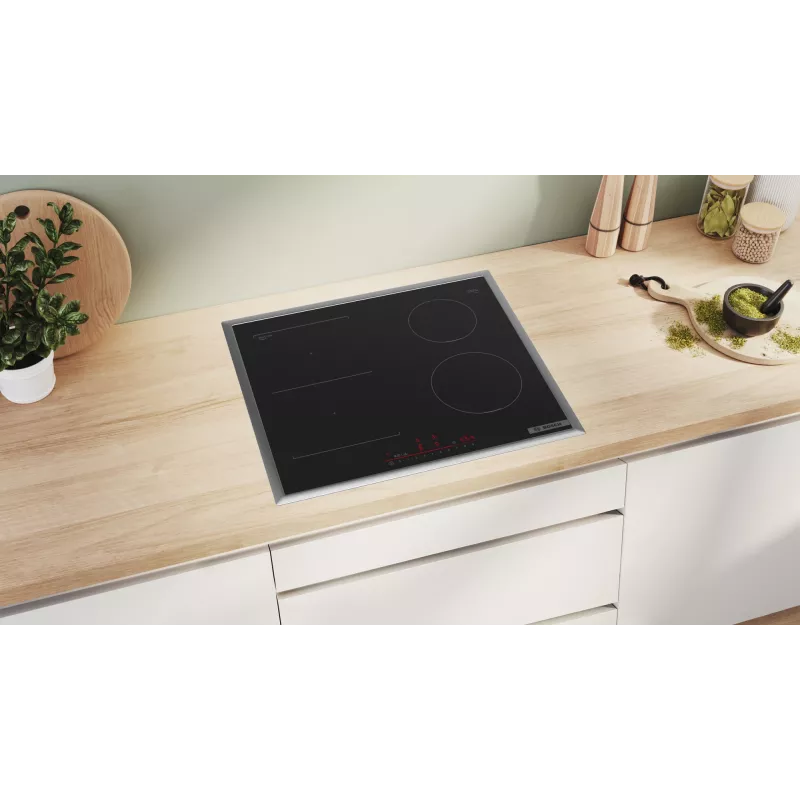 Bosch Serie 6 PVS645HB1E kookplaat zwart inbouw 60 cm zone-inductiekookplaat 4 zone(s)