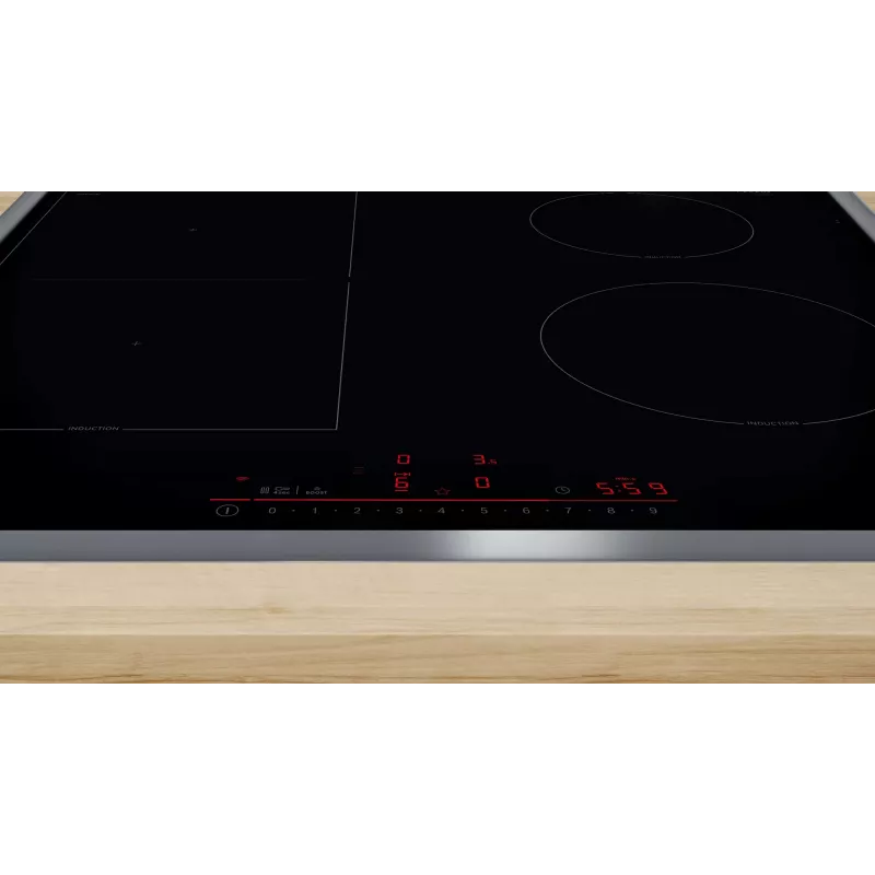 Bosch Serie 6 PVS64RHB1E kookplaat zwart inbouw 60 cm zone-inductiekookplaat 4 zone(s)