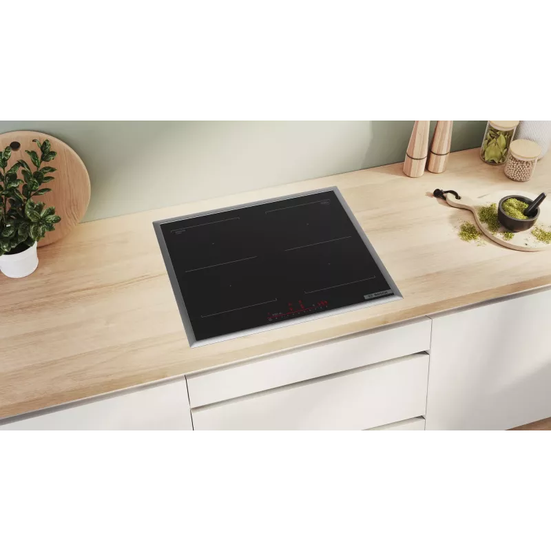 Bosch Serie 6 PVQ645HB1E kookplaat zwart ingebouwd 60 cm inductiekookplaat 4 zone(s)
