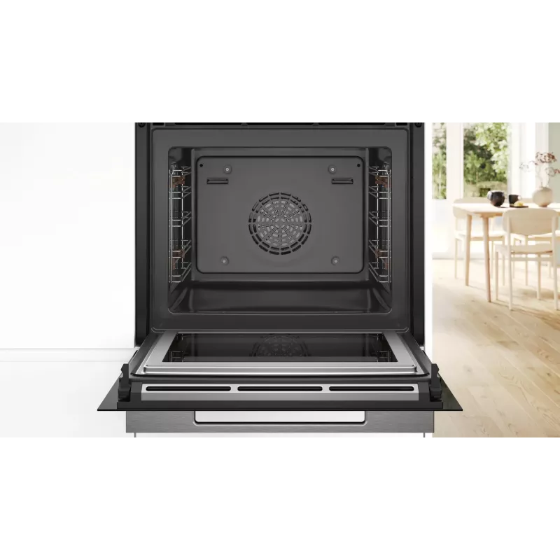 Inbouwoven Bosch Serie 8 HMG7361B1, 67 L, 3600 W, zwart, touchbediening