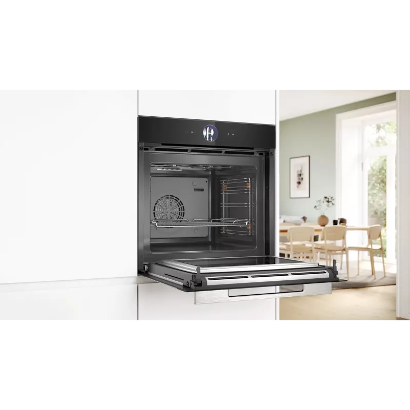 Inbouwoven Bosch Serie 8 HMG7361B1, 67 L, 3600 W, zwart, touchbediening