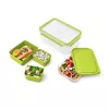 EMSA CLIP & GO XL Lunchbox 2.3 L Groen, Transparant 1 stuk
