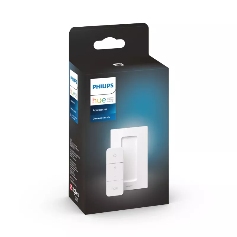 Philips Dimmer Switch (nieuwste model), dimmer & schakelaar, IEEE 802.15.4, IP20, extern, knoppen, wit