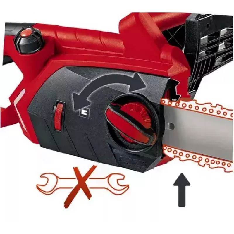 Kettingzaag Einhell GE-EC 2240 2200 W zwart rood