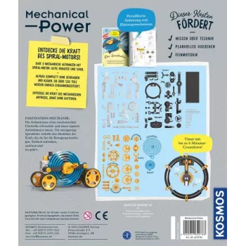 Kosmos Mechanical Power, robot, techniek, 8 jaar, multicolour