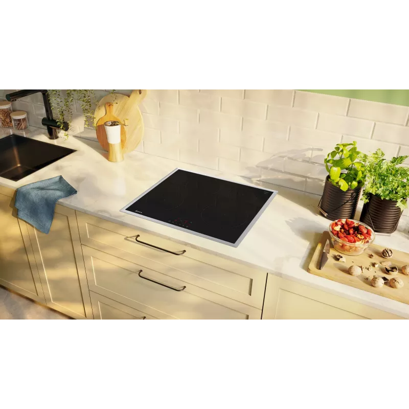 Neff T56SBF1L0 kookplaat zwart inbouw 60 cm inductiekookplaat met zones 4 zone(n)