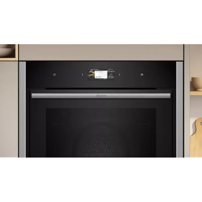 Neff B64CS71N0 oven 71 L zwart, RVS