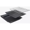 Bosch Serie 8 HRG7764B1 inbouwoven, 60 cm, 71 l, A+, stoom, AirFry, pyrolyse, Home Connect, zwart