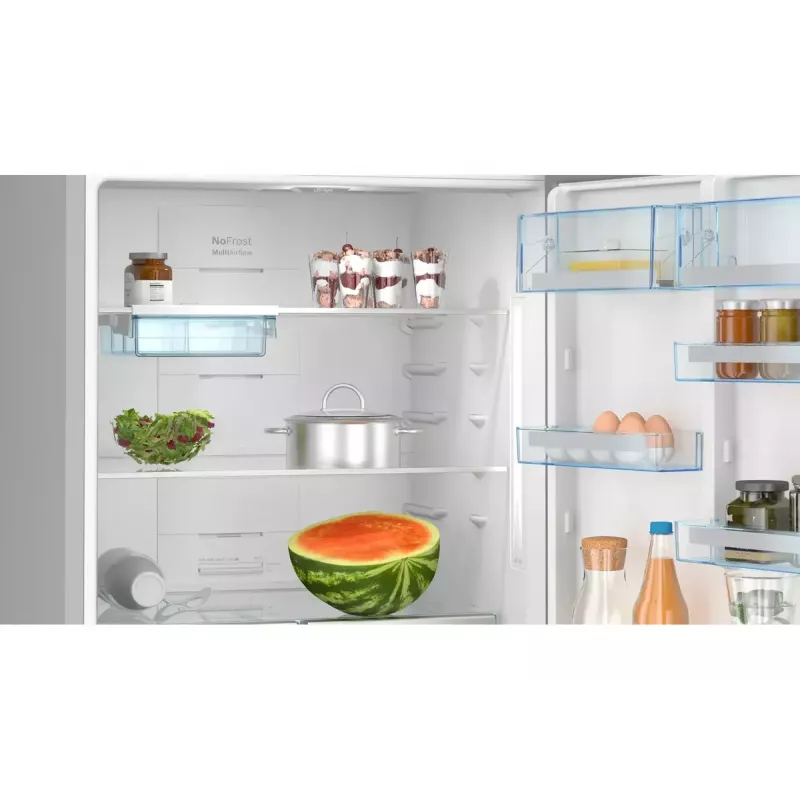 Bosch Serie 6 KGN76AXDR koel-vriescombinatie, vrijstaand, 526 L, zwart