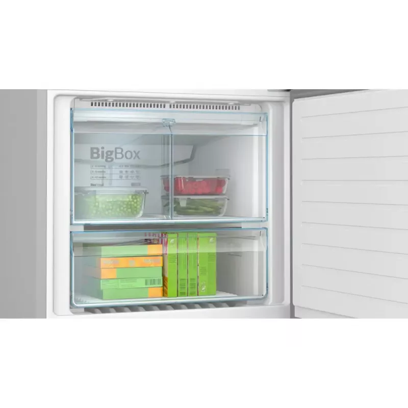 Bosch Serie 6 KGN76AXDR koel-vriescombinatie, vrijstaand, 526 L, zwart