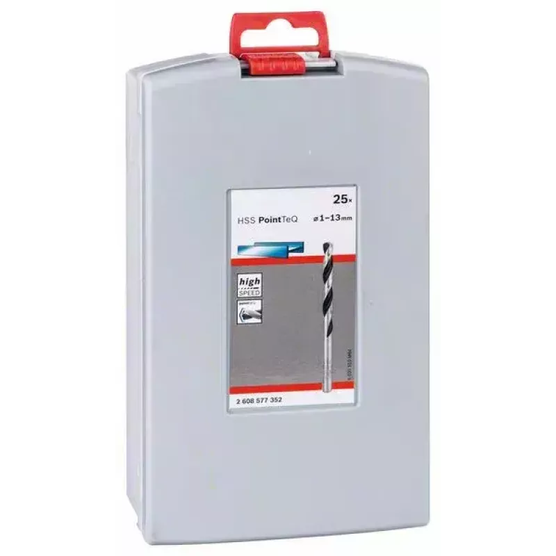 Twistborenset Bosch HSS PointTeQ 25 stuks