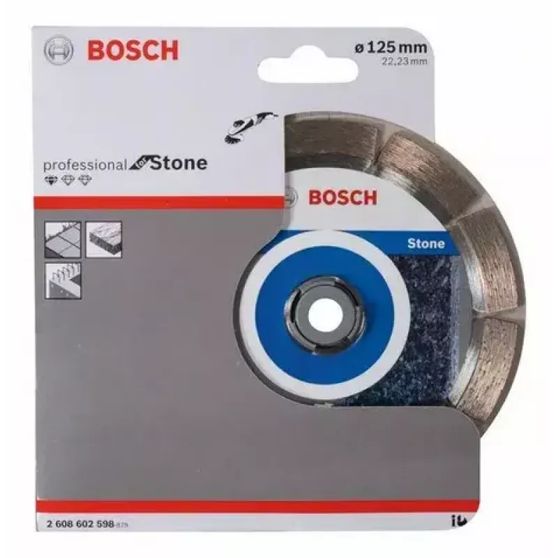 Bosch Standard for Stone diamantdoorslijpschijf, 125 x 22,23 mm, 2608602598