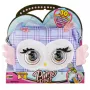 Purse Pets, Print Perfect Hoot Couture Owl, interactief speelgoed en handtas met meer dan 30 geluiden en reacties, speelgoed voor meisjes vanaf 5 jaar