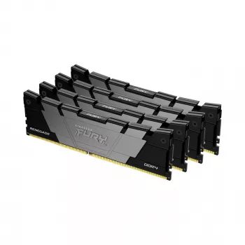 Kingston Technology FURY 64 GB 3600 MT/s DDR4 CL16 DIMM (set van 4) Renegade zwart
