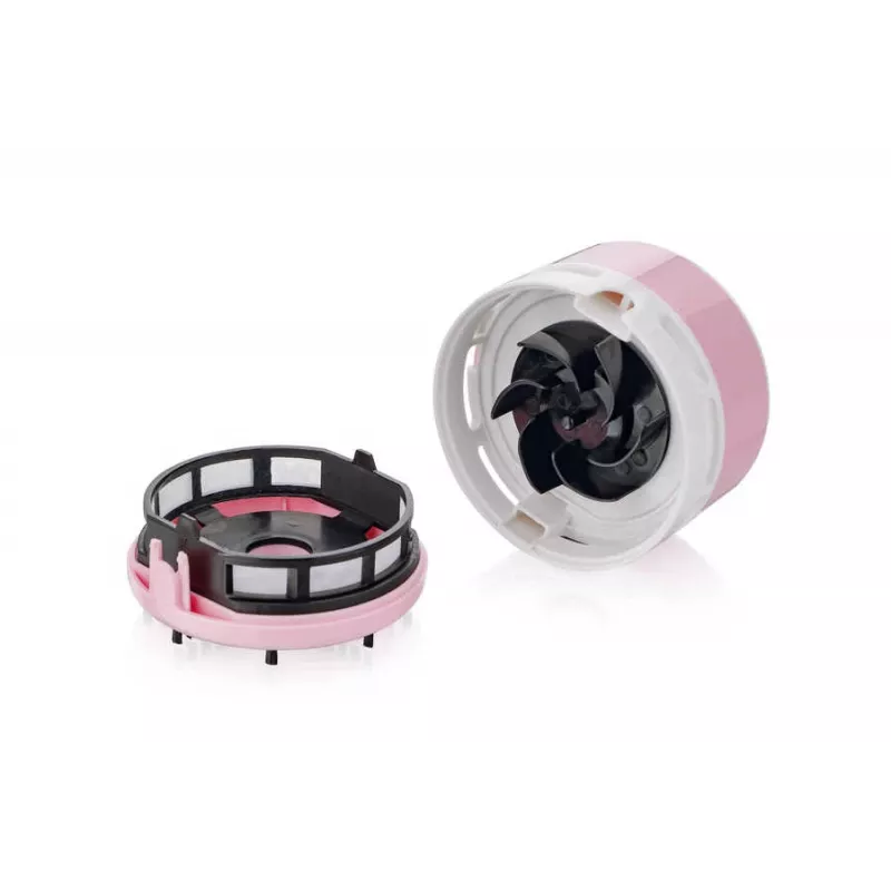 Peach PA105 handstofzuiger roze, wit zakloos