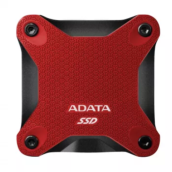 Externe SSD ADATA SD620 512 GB, USB 3.2 Gen 2 Micro-USB B, rood, siliconen behuizing