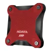 Externe SSD ADATA SD620 512 GB, USB 3.2 Gen 2 Micro-USB B, rood, siliconen behuizing