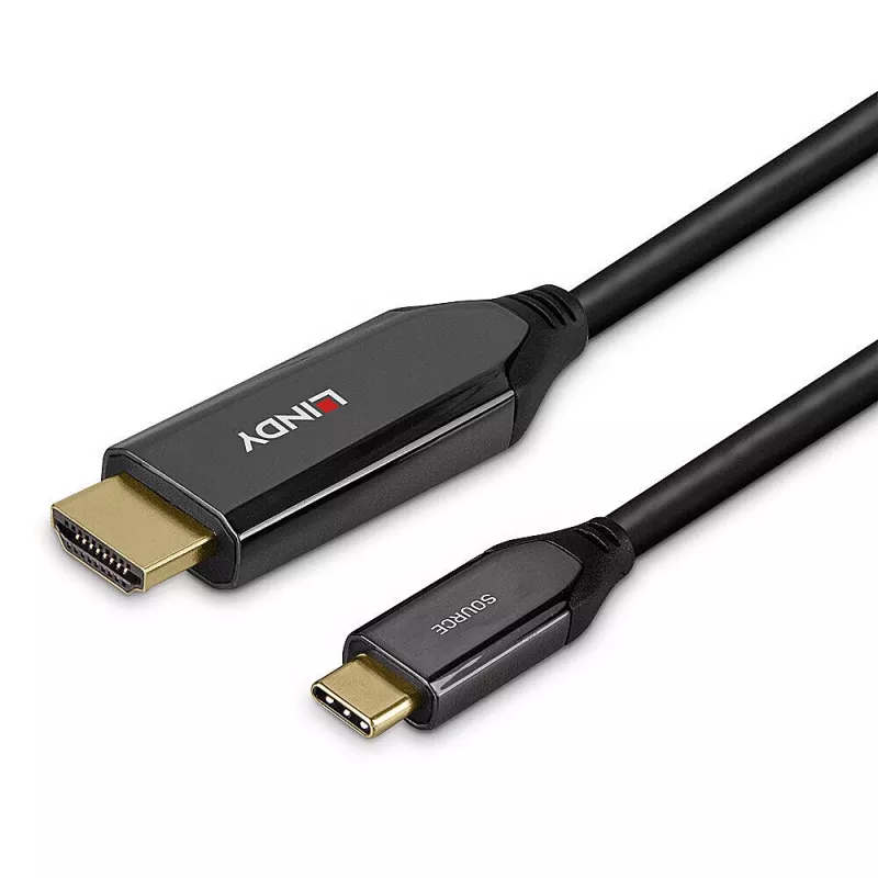 Lindy 2m USB Type-C naar HDMI 8K60 adapterkabel