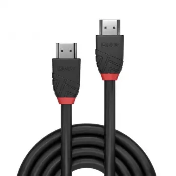 Lindy 1m 8K60Hz HDMI-kabel, Black Line