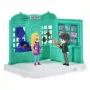 Wizarding World Harry Potter, Magical Minis Honeydukes Snoepwinkel met 2 exclusieve figuren en 5 accessoires, kinderspeelgoed vanaf 6 jaar