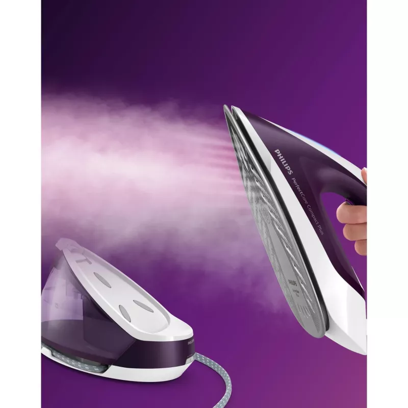 Philips GC7933/30 stoomstrijkijzer 2400 W 1,5 L SteamGlide Plus strijkzool violet
