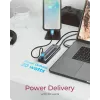 USB-hub icybox IB-HUB1450-C31 — 10 poorten, USB 3.2