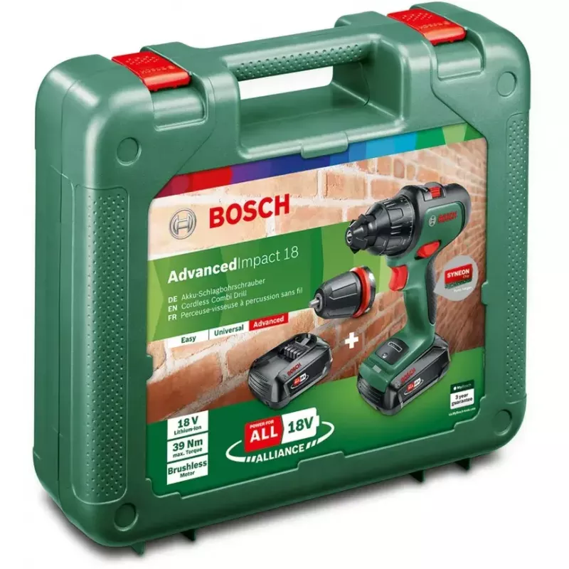 Accu-slagboorschroevendraaier Bosch AdvancedImpact 18
