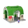 BRIO World 33649 hoofdstation met kaartautomaat, groen/grijs