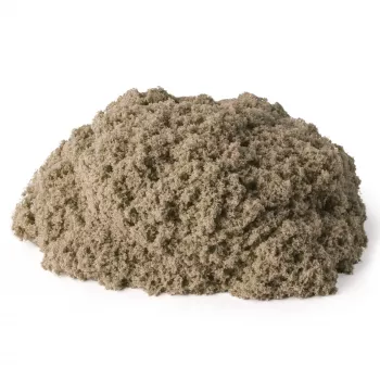 Kinetic Sand, 2 lb bruin speelzand, vormbaar sensorisch speelgoed voor kinderen, hersluitbare zak (verpakking kan variëren), voor kinderen vanaf 3 jaar