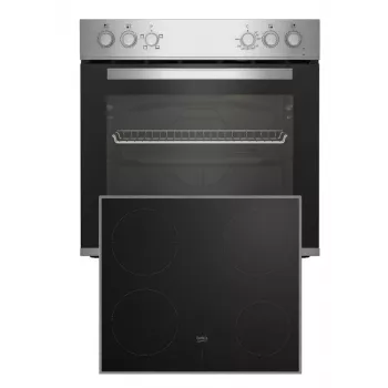 Beko BBUC12020X kooktoestel-set glaskeramische kookplaat elektrisch