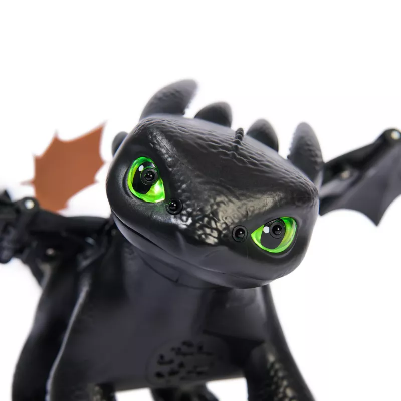 Interactieve Tandloze drakenfiguur met licht- en geluidseffecten — Spin Master Hoe tem je een draak