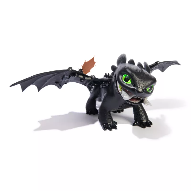 Interactieve Tandloze drakenfiguur met licht- en geluidseffecten — Spin Master Hoe tem je een draak